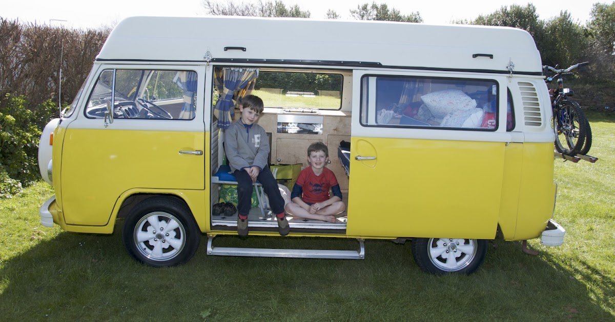 Life at my bench Vintage Camper Vans in Cornwall