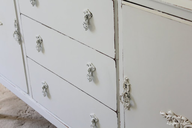 White painted sideboard french style Lilyfield Life