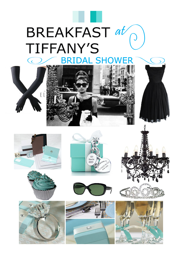 Breakfast at Tiffany's Bridal Shower Posted by ecoweddinggirl at 1215 AM