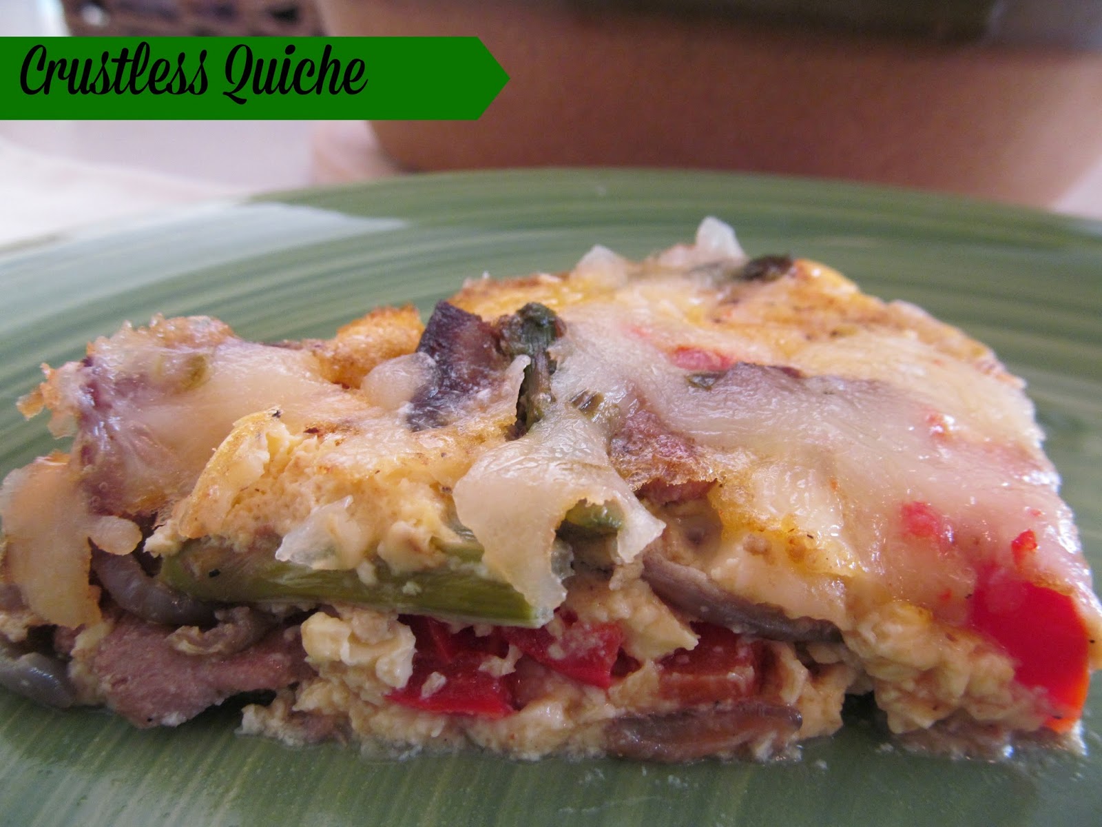 Crustless Skinny Quiche My Turn for Us