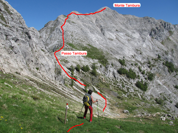 Escursionismo a 360° Monte Tambura (dalle cave Cruze) EE