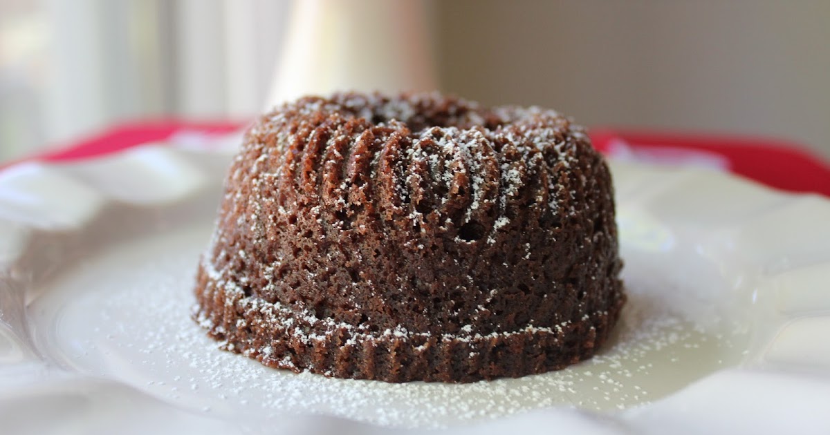 Double Chocolate Mini Bundt Cakes