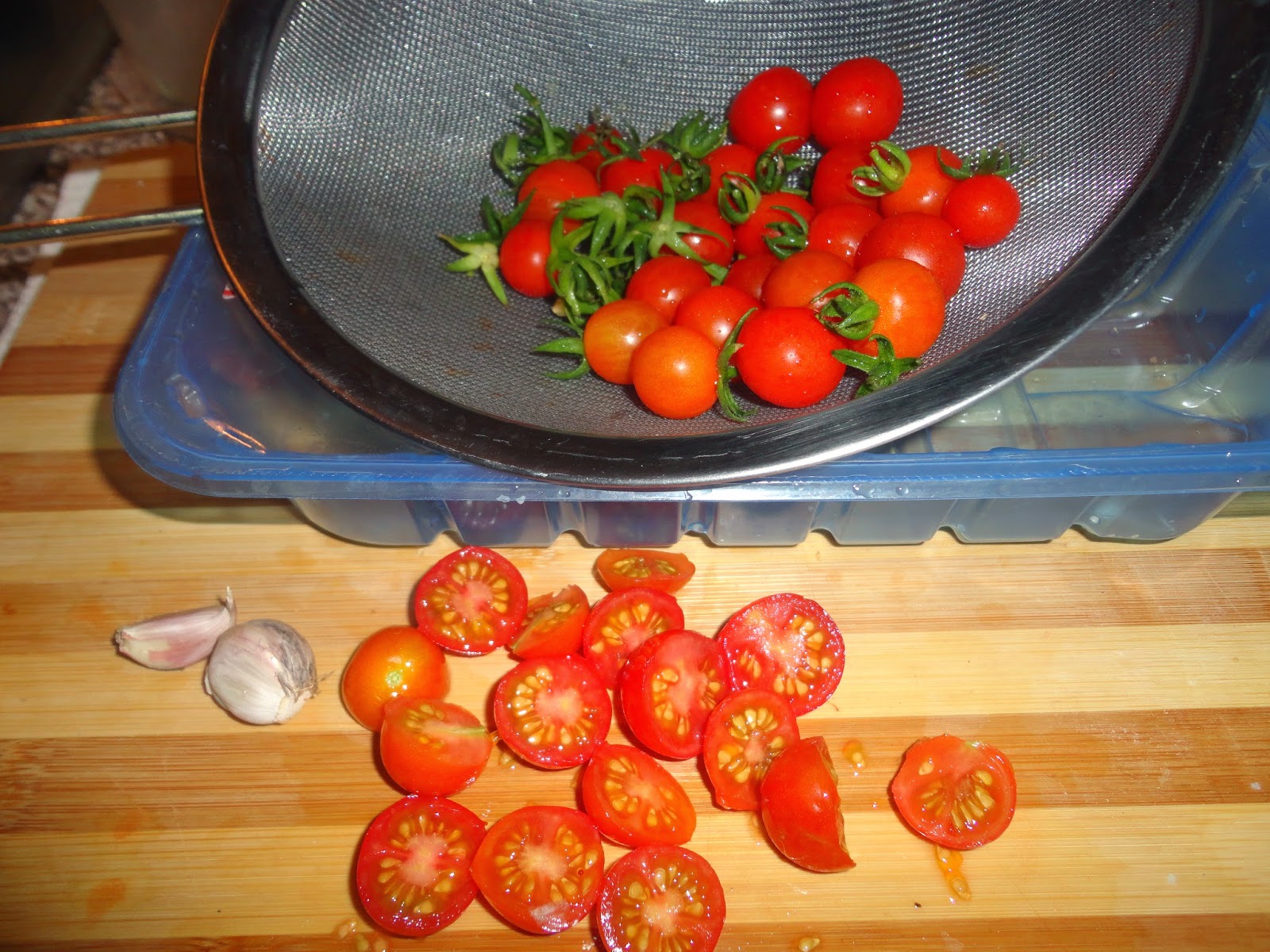 ENSALADA DE TOMATITOS CHERRYS