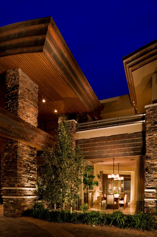 World of Architecture Vantage Pointe Residence by Sun West Custom Homes