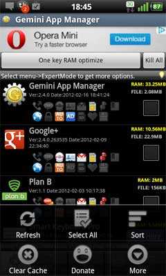 Gemini App Manager