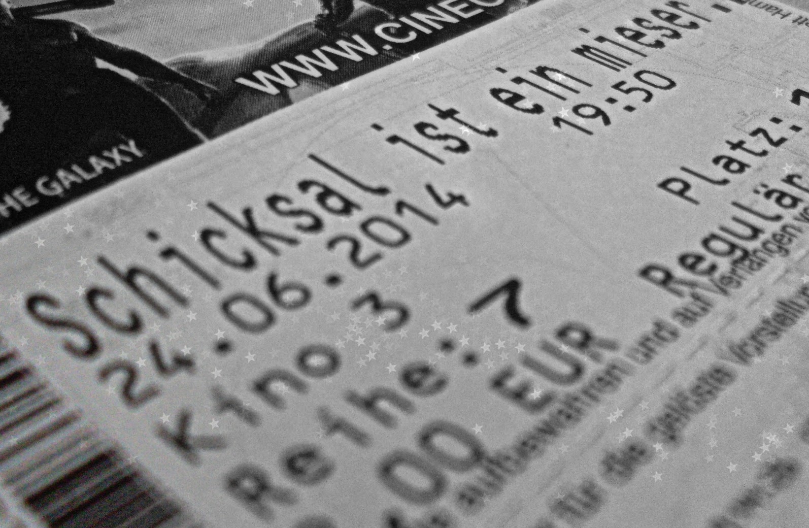 buchstabengeflüster {Der Vergleich Film Buch} Das Schicksal ist ein