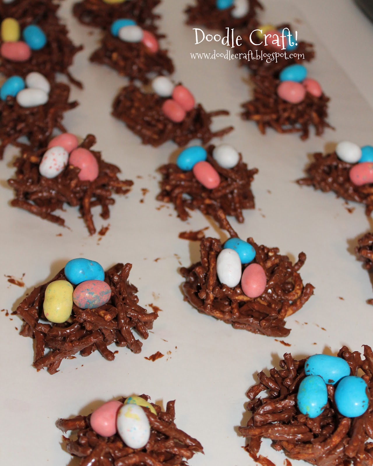 Doodlecraft Candy Bird Nests