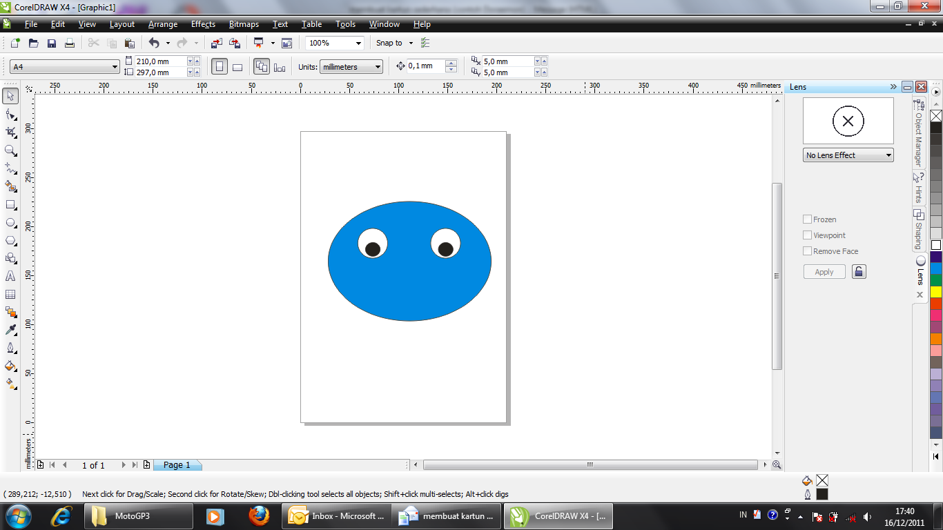 Tutorial Corel Draw X7 Membuat Kartun | tutorial coreldraw fw membuat kartun sederhana contoh Tutorial Corel Draw X7 Membuat Kartun | tutorial coreldraw fw membuat kartun sederhana contoh