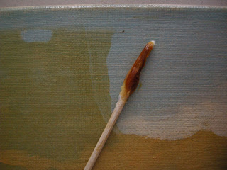schilderij schoonmaken