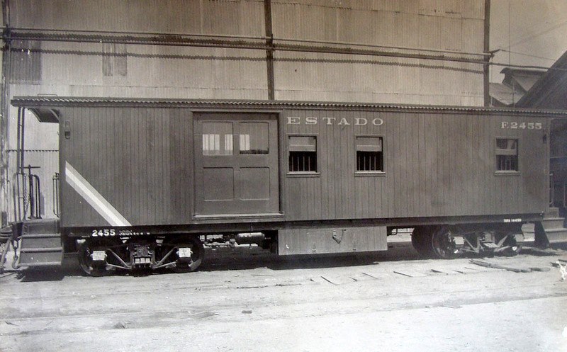 circa 1935 -FFCC CENTRAL NORTE, vagón Estafeta.