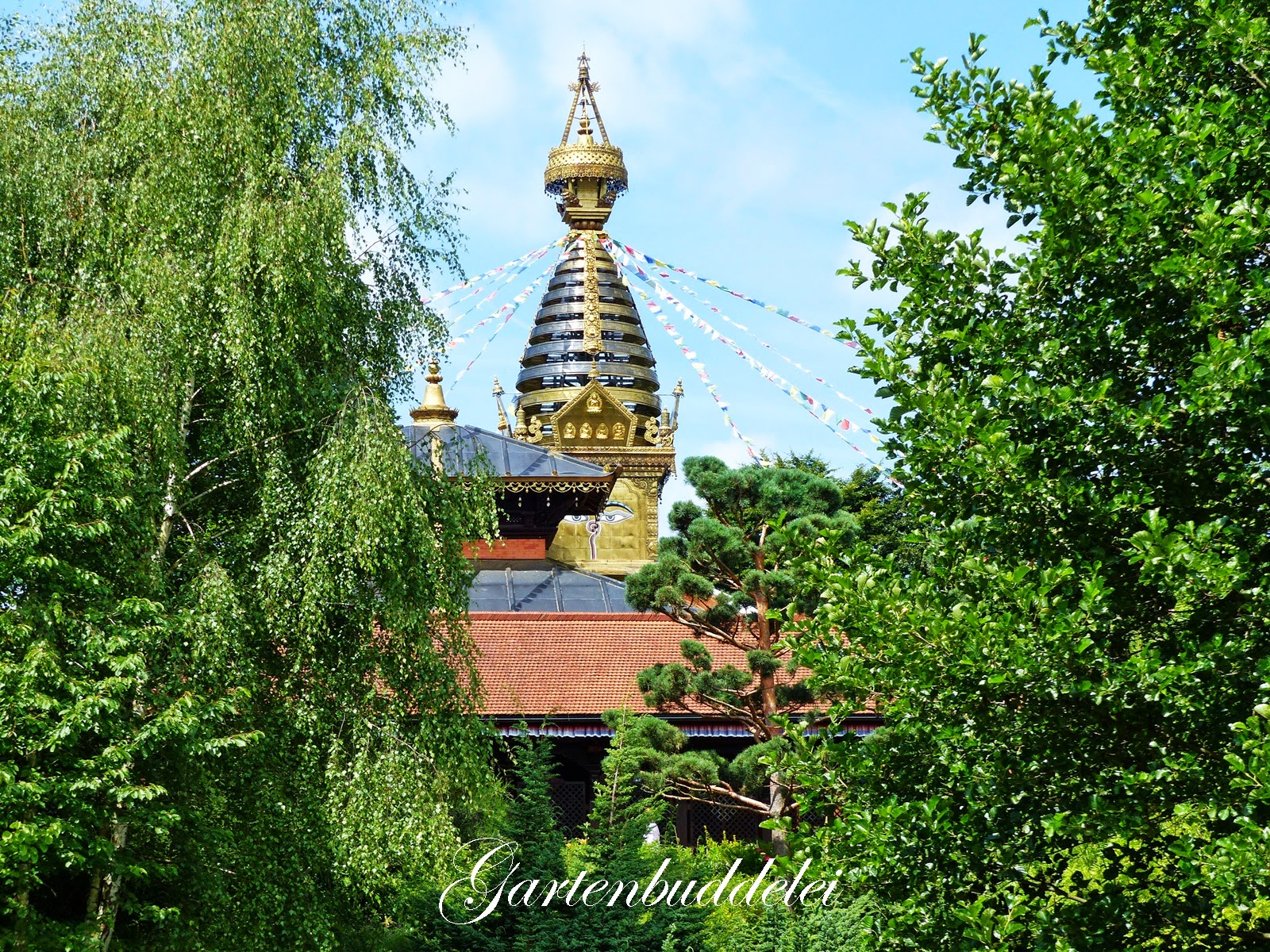 Gartenbuddelei Nepal Himalaya Pavillon