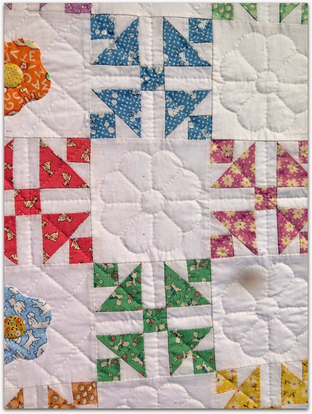 Blocking Quilts Old Fashioned Charm The Needles Excellency