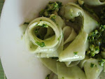 Pesto de rúcula y almendras