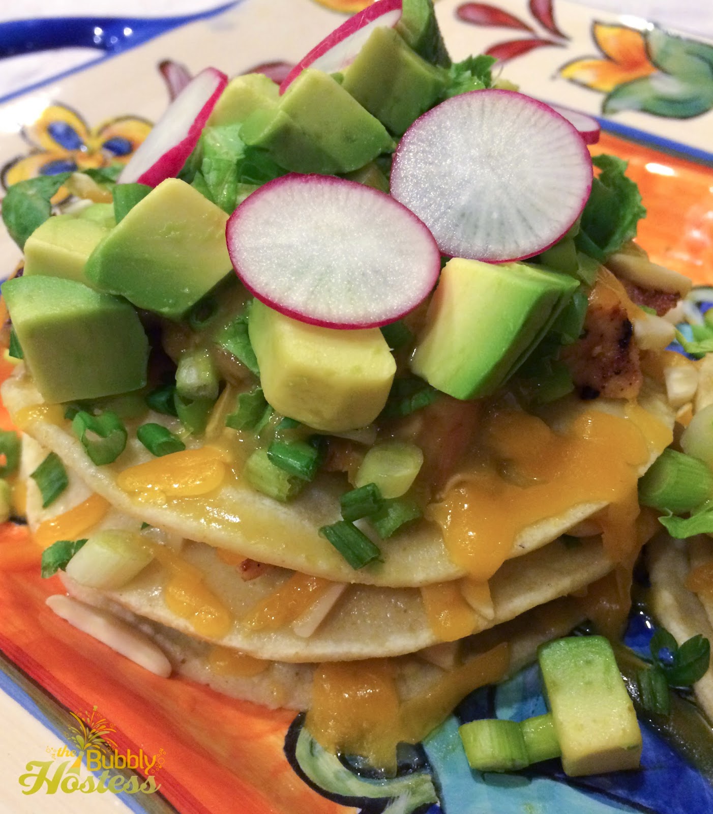 The Bubbly Hostess Stacked Enchiladas A Favorite For My Dad