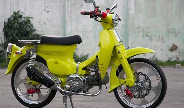 Foto dan Gambar Modifikasi Honda C70 Keren Terbaru Foto dan Gambar Modifikasi Honda C70 Keren Terbaru