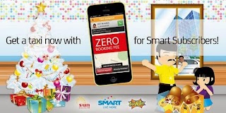 Easy Taxi Zero Booking Fee for Pinoy using Smart, Sun and Talk N Text Easy Taxi Zero Booking Fee for Pinoy using Smart, Sun and Talk N Text