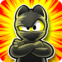 Download free Android game Ninja hero cats apk