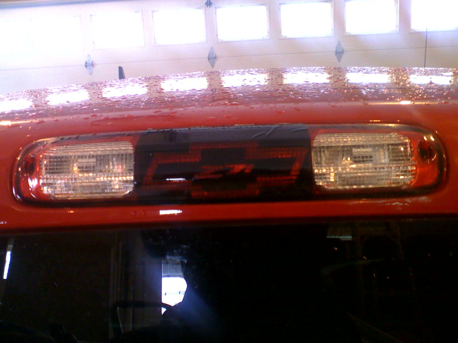 Silverado Mods How to Make a Custom Third Brake Light Cover