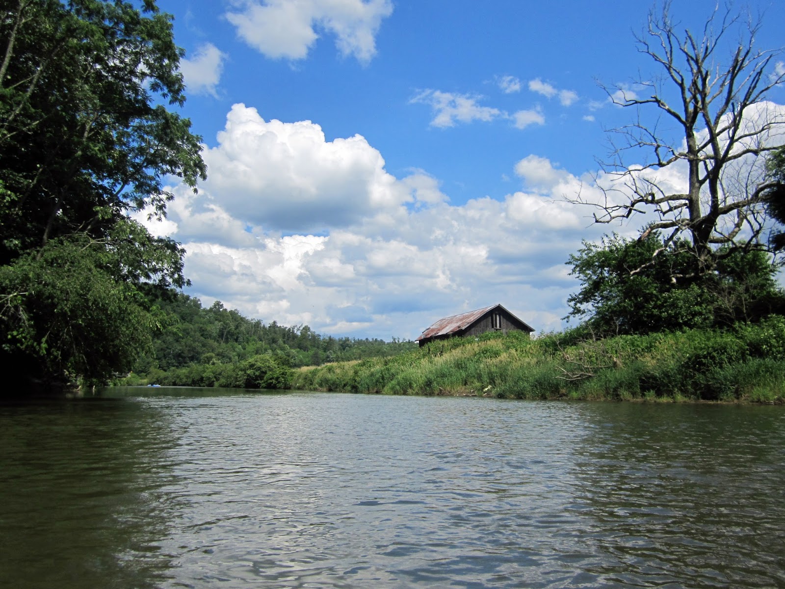 A is for Adventure Tubing on the New River (North Carolina)