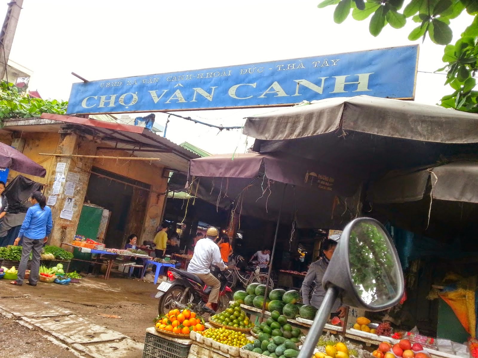 chợ khu đô thị vân canh Chợ cóc