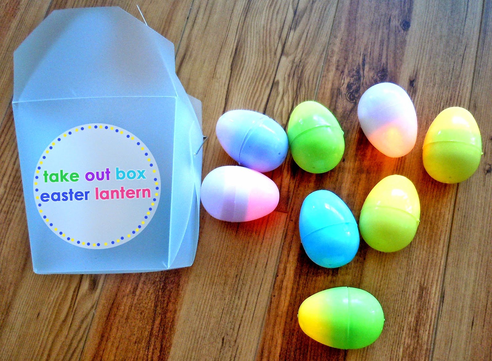 Candle Impressions Flameless Candle Blog DIY Take Out Box Easter Lantern