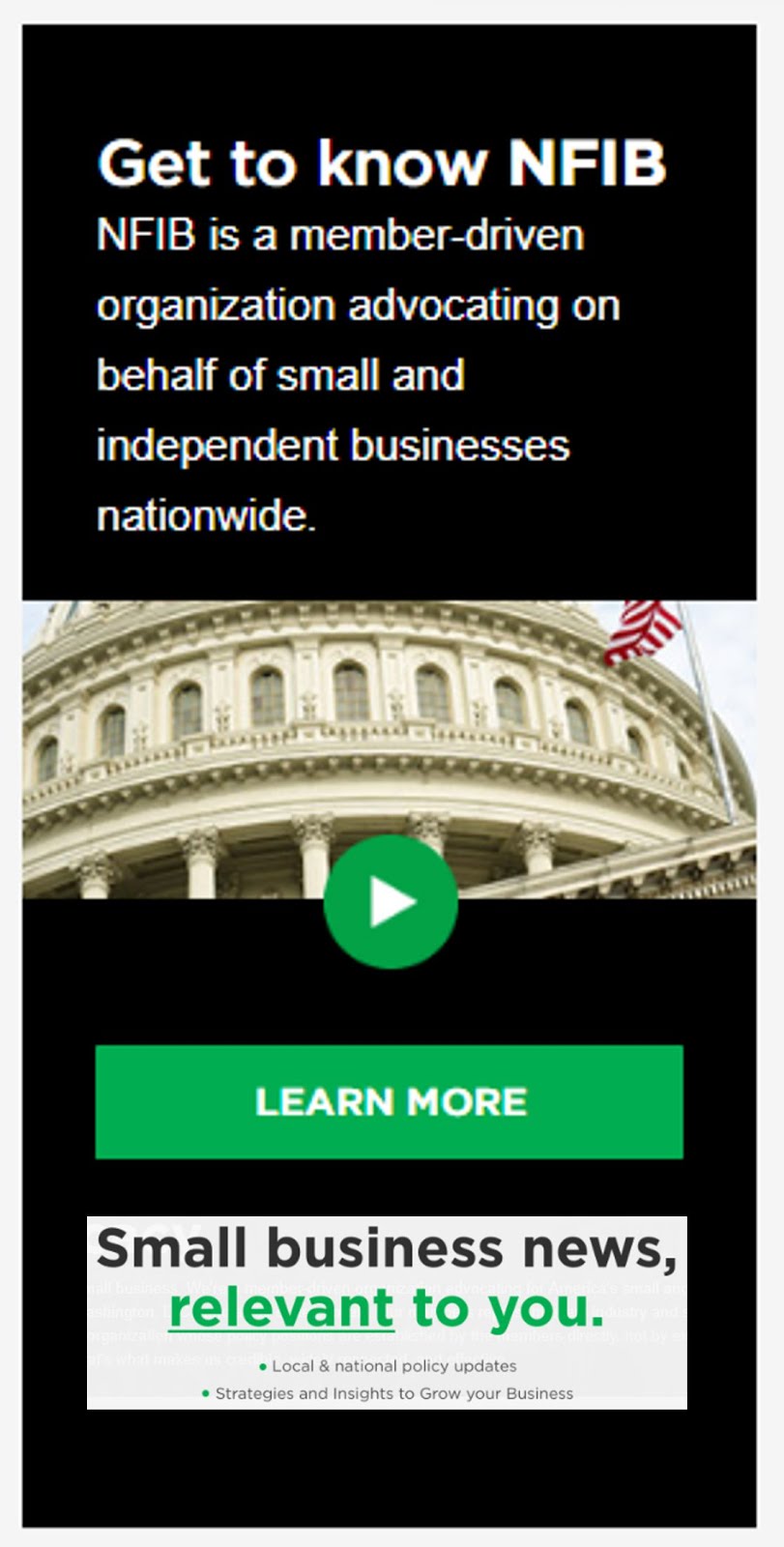 Own a Business? Join NFIB.