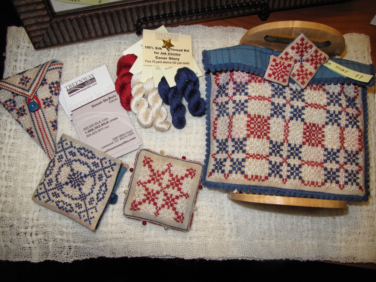 Norsk Needlework at Home March 2015 Trade Needlework show in Nashville!!!