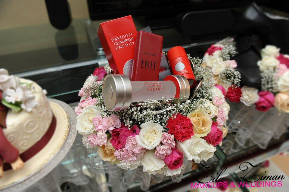 Hantaran decor {Blush Rush} Shades of Fuchsia + Peach + Ivory