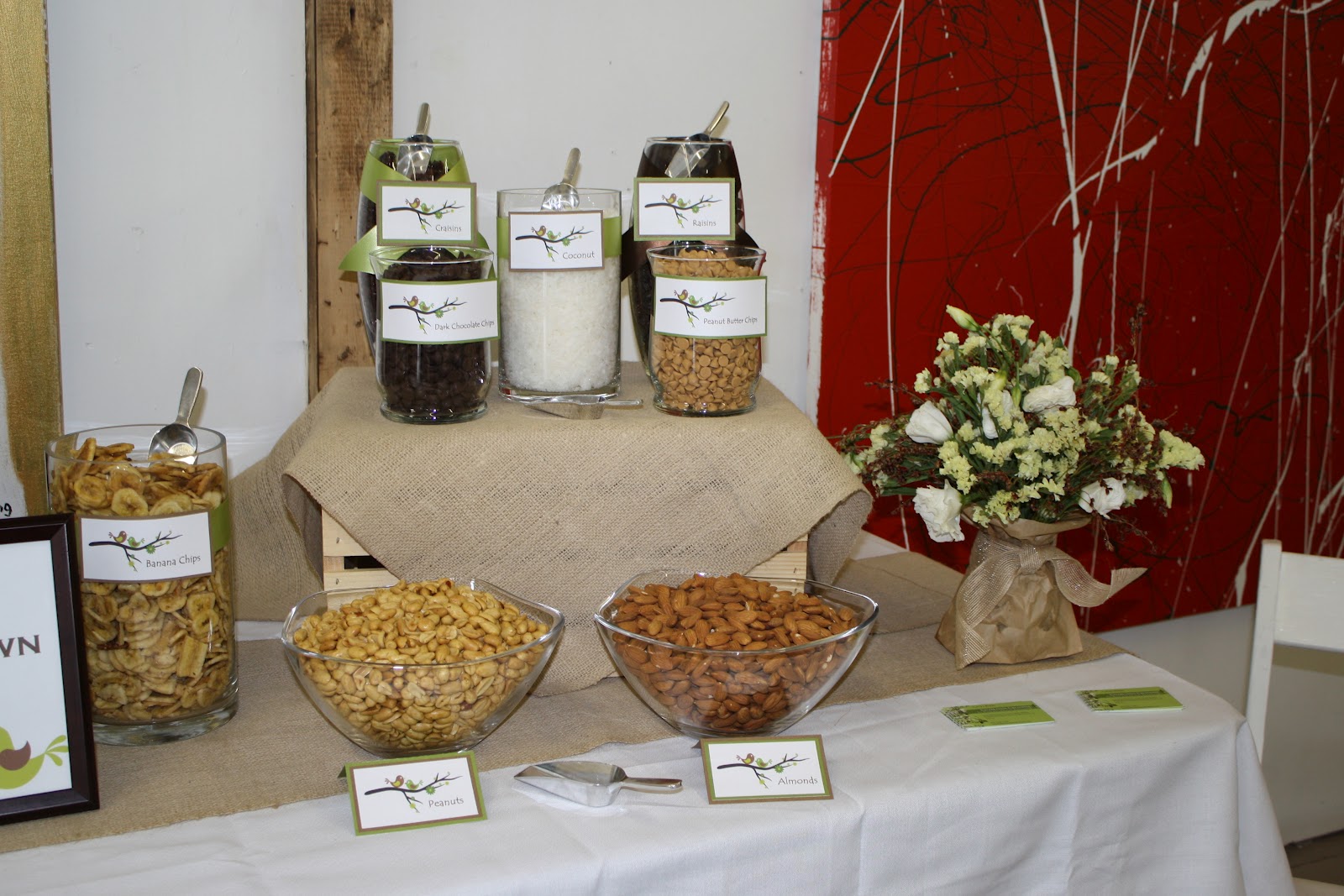 KrinkledKrafts Make Your Own Trail Mix Bar