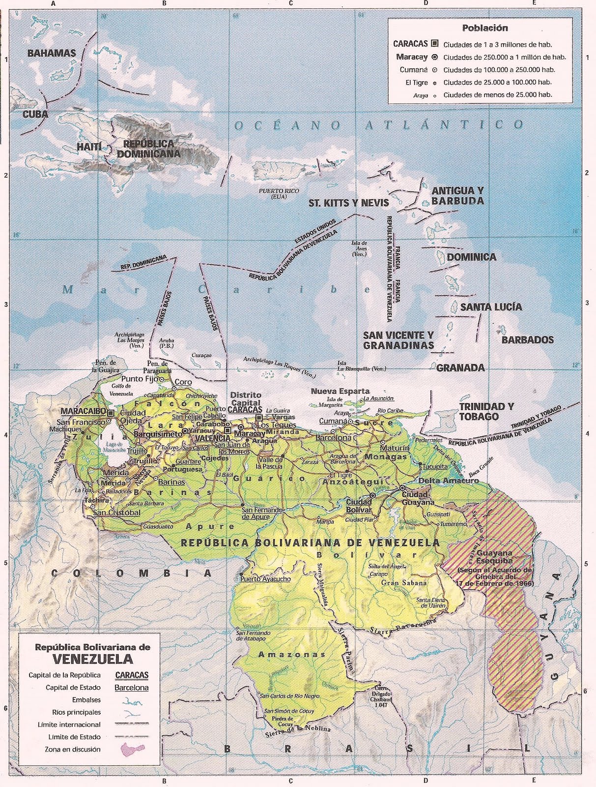 Mapas de América La+Republica+Bolivariana+de+Venezuela