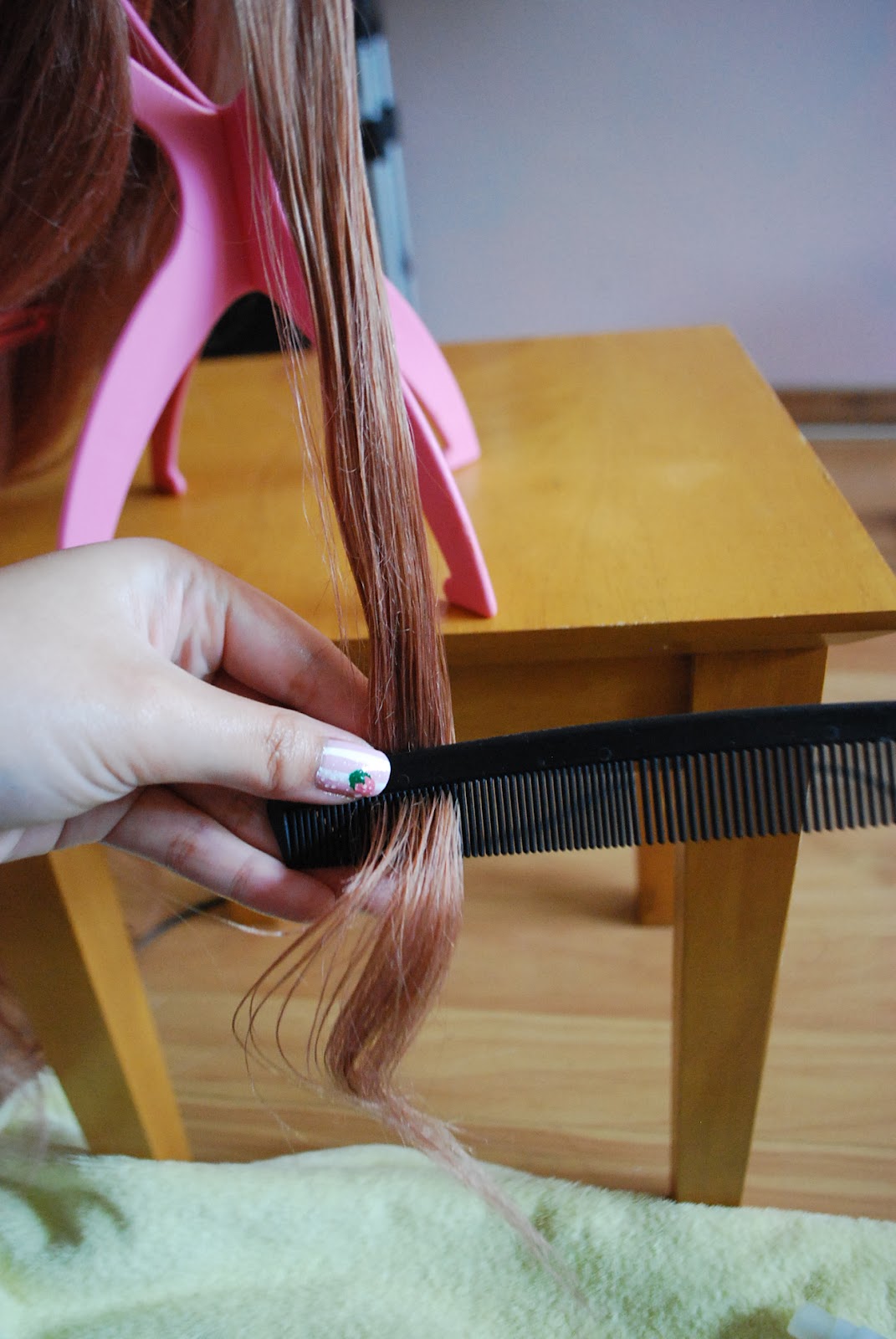 My Darling Rainbow How to wash and recurl a worn out wig!