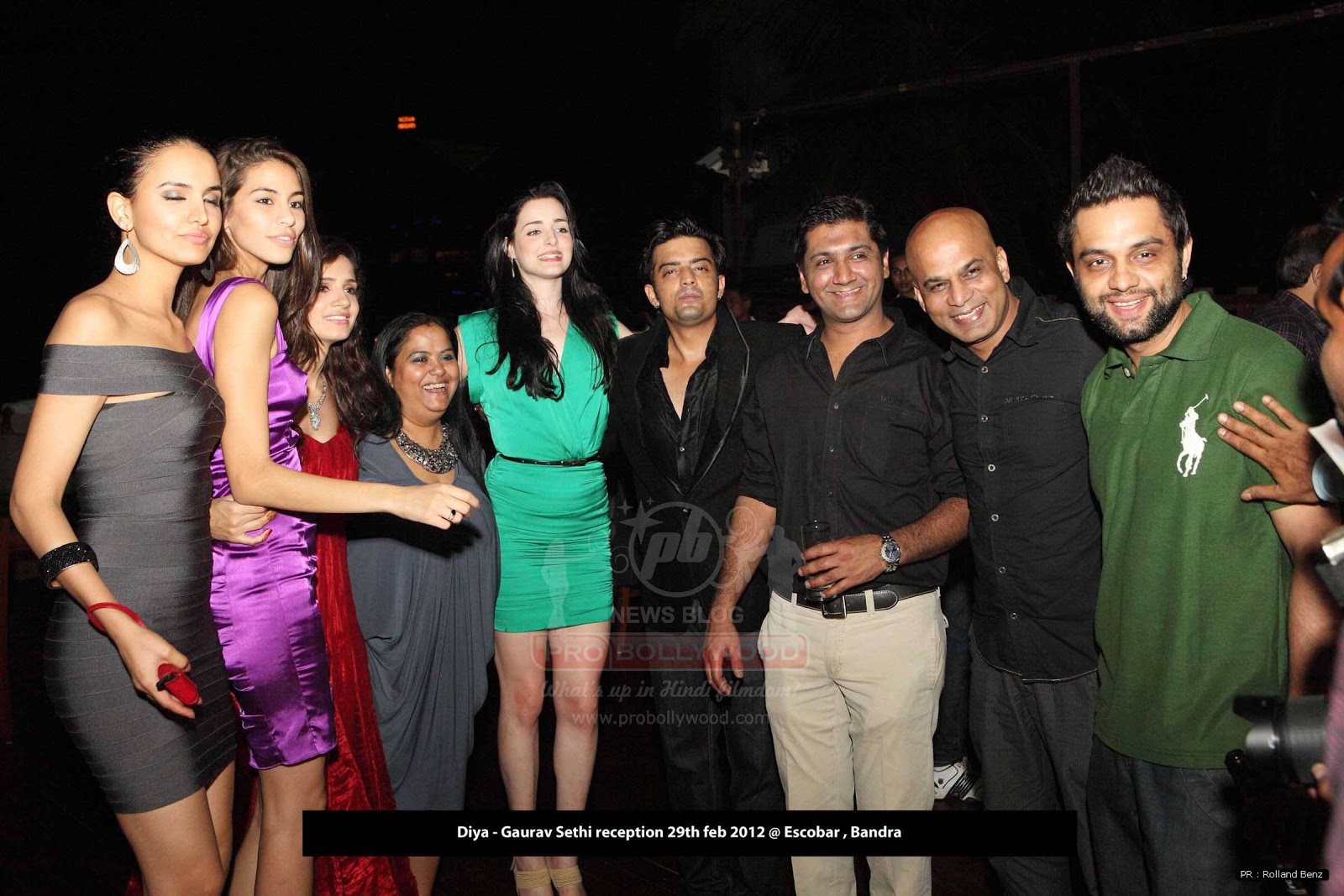 PRO BOLLYWOOD NEWS BLOG: BOLLYWOOD CELEBS AT GAURAV & DIYA WEDDING