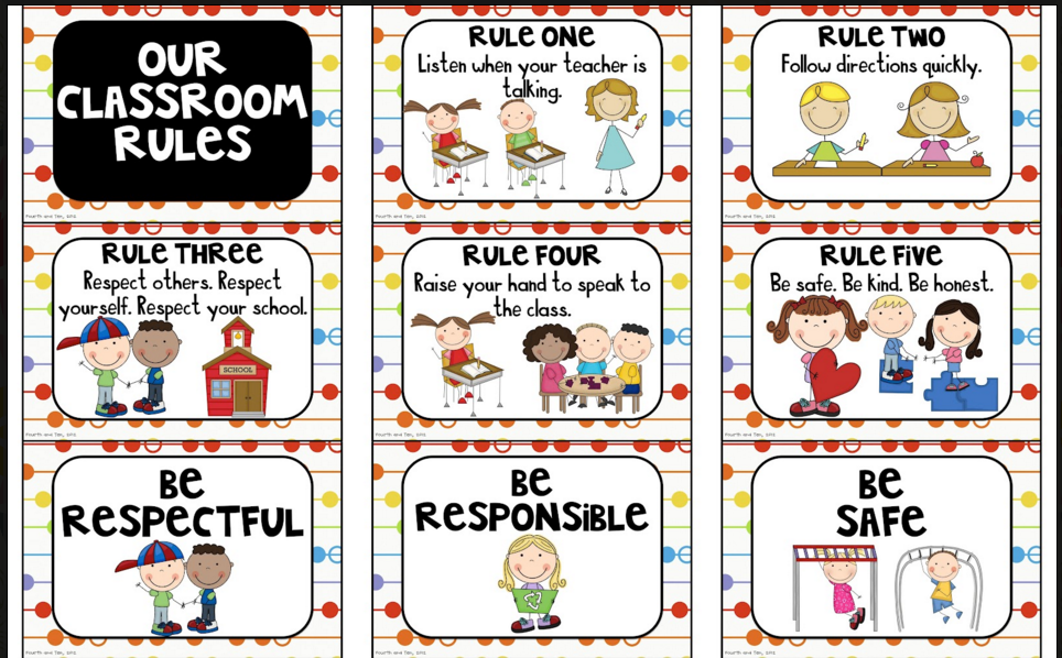 ENGLISH CLASSROOM OUR CLASSROOM RULES.