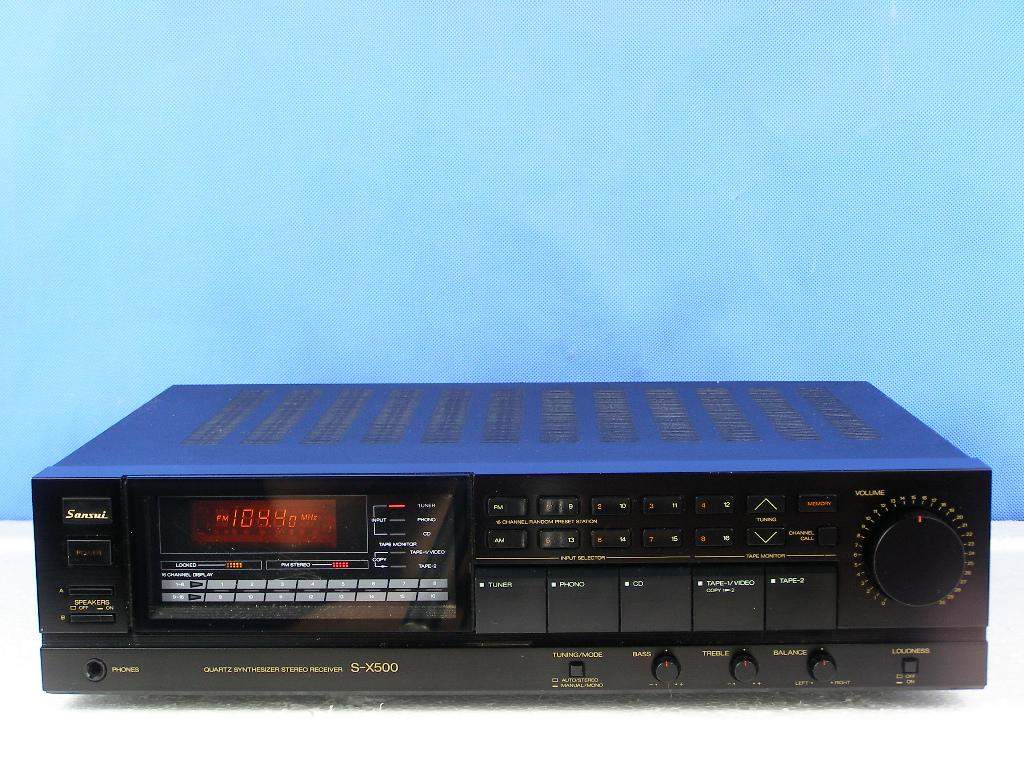 Sansui SX500 Stereo Receiver AudioBaza