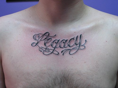 Word Art Tattoos