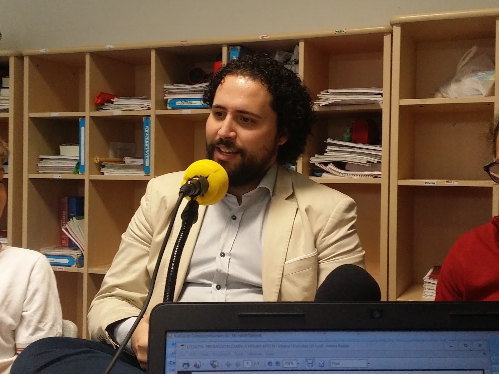 La Radio del Cole Santa María la Blanca Entrevista a Jesús Alonso y