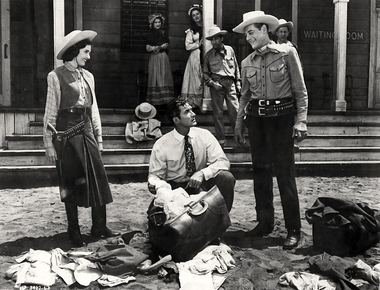 A drifting cowboy Reel Cowboys of the Santa Susanas Jock Mahoney