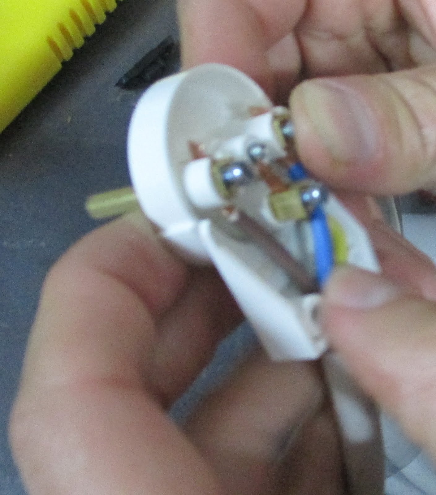 Replacing a Plug on an Expensive Appliance to Save Money Penniless
