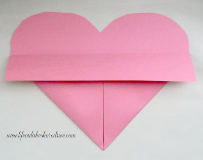 how to fold a paper heart tutorial