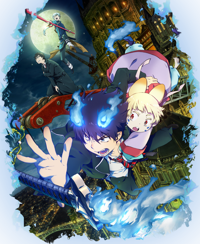 Blue Exorcist Film Reveals New Key Visual JEFusion