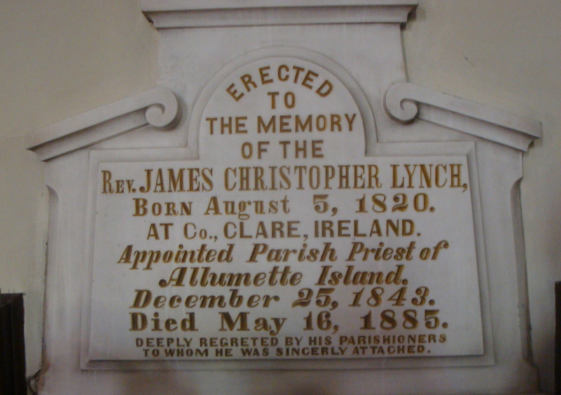 The Journey of a St. Alphonsus de Ligouri Church, Chapeau