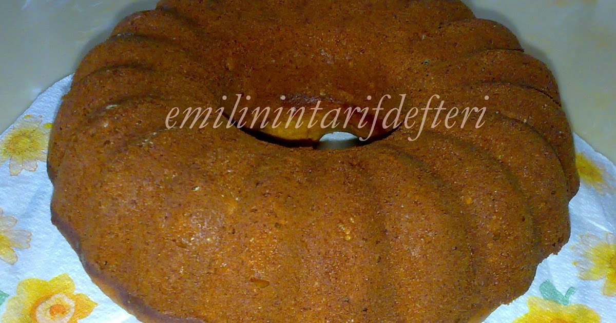yemek yapmak da bir sanattır… pekmezli kek