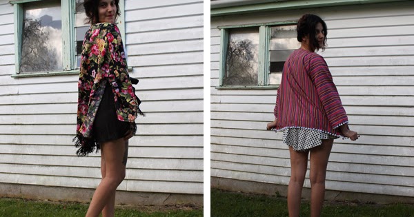 Shredded Lace: DIY: How to make your own kimono
