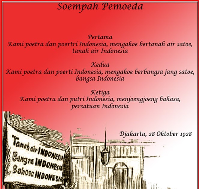 Arti Penting Sumpah Pemuda Pada Masa Pergerakan Nasional Indonesia B Colomadu