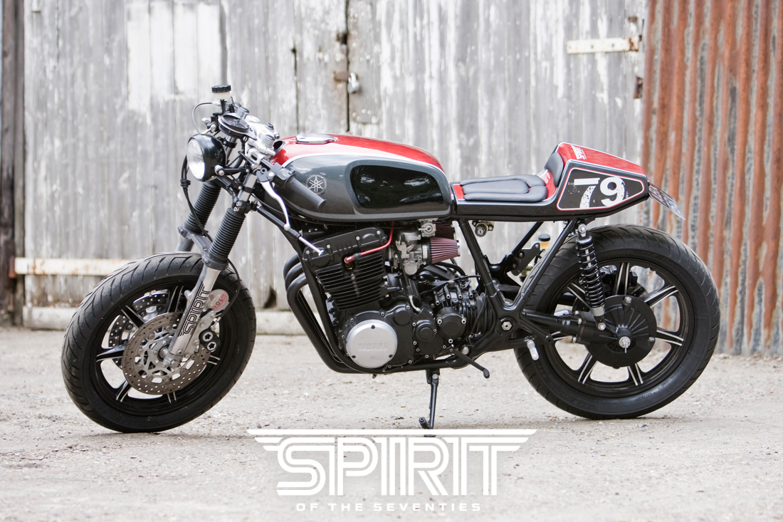racing cafè yamaha xs 850 by spirit of the seventies suomy bargy design
