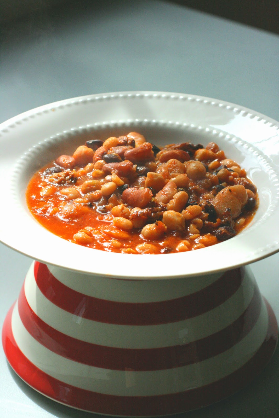 Slow Cooker ItalianStyle Calico Bean Soup A Year of Slow Cooking