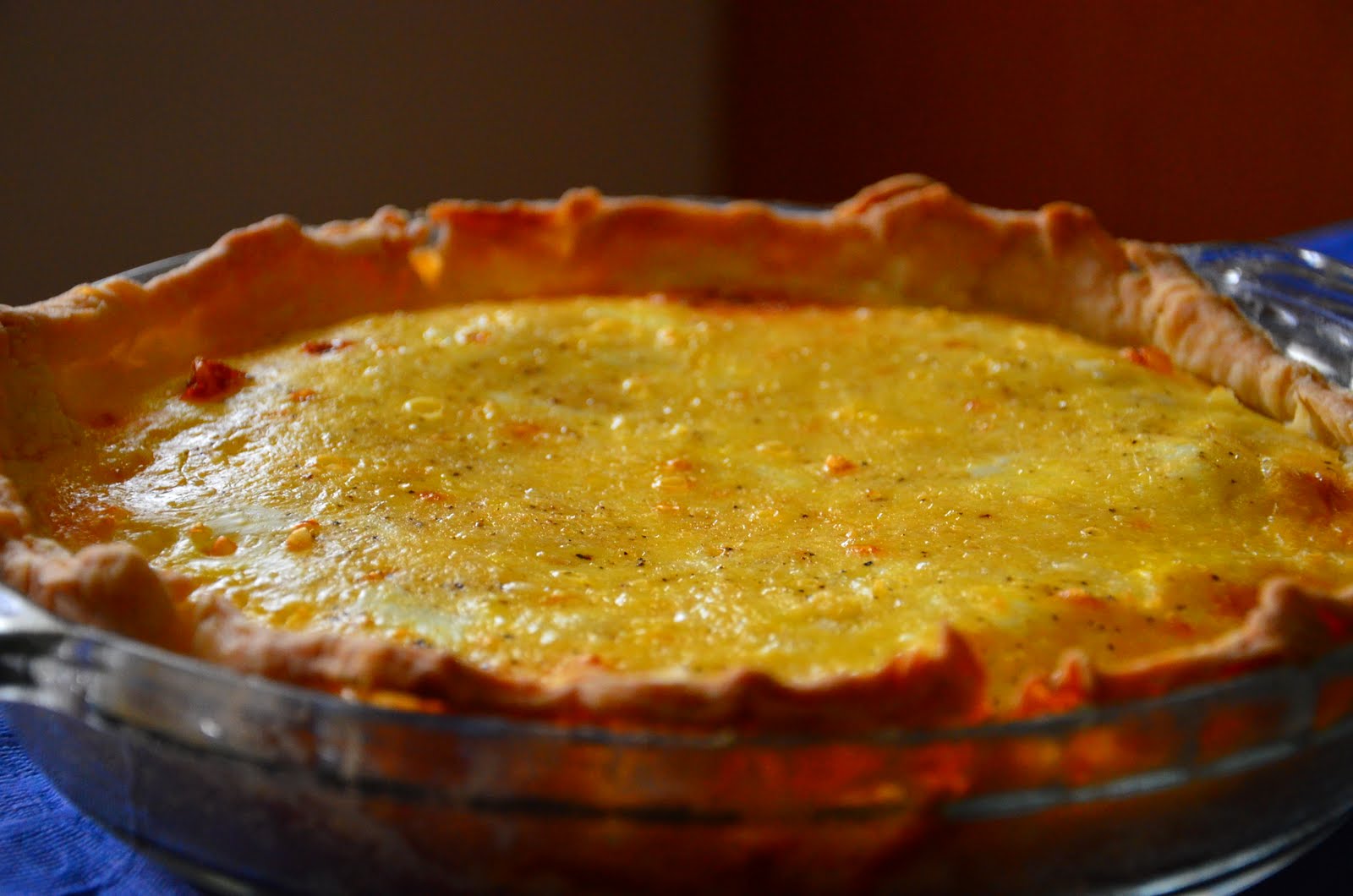 Kirsten's Cooking Crab Quiche