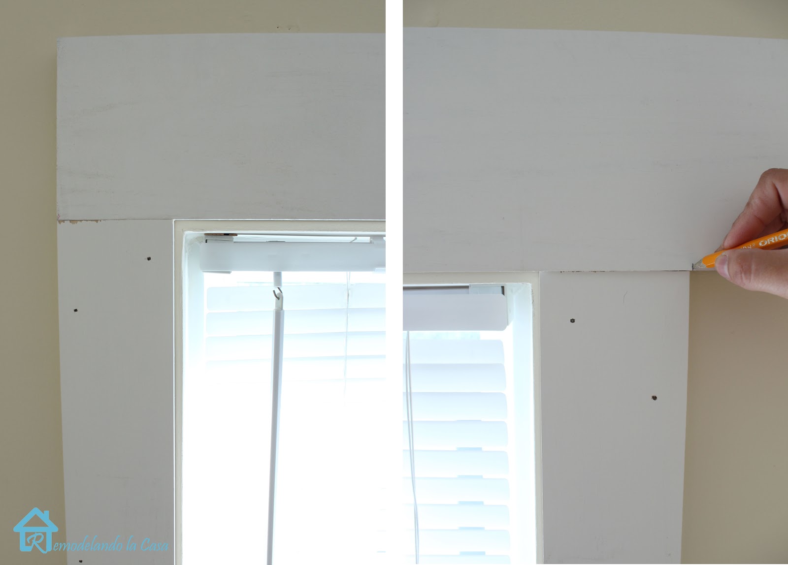 How to Install Window Trim Remodelando la Casa