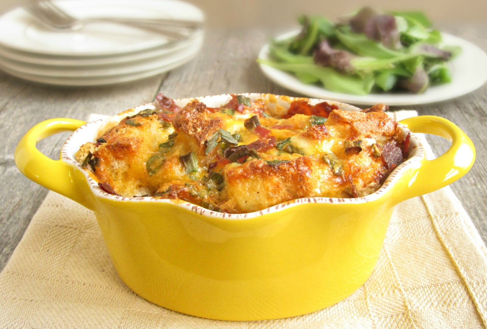 Hungry Couple Bacon, Egg and Cheese Casserole