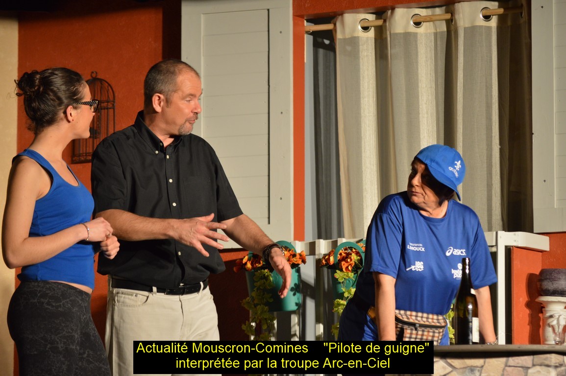 Actualités Mouscron Comines "Pilote de guigne" interprétée par la